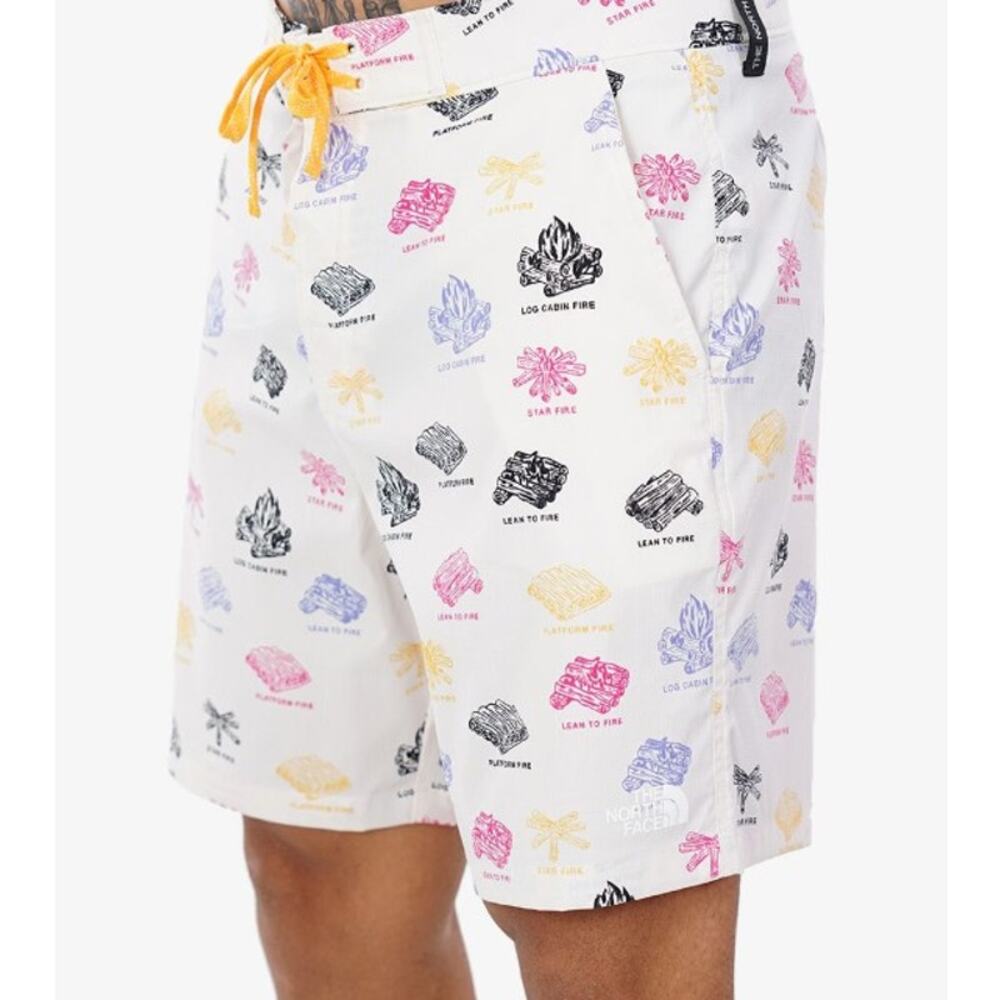 NWT The North Face Flash Dry Campfire 9" Class V Board Shorts Trunks 34/Long